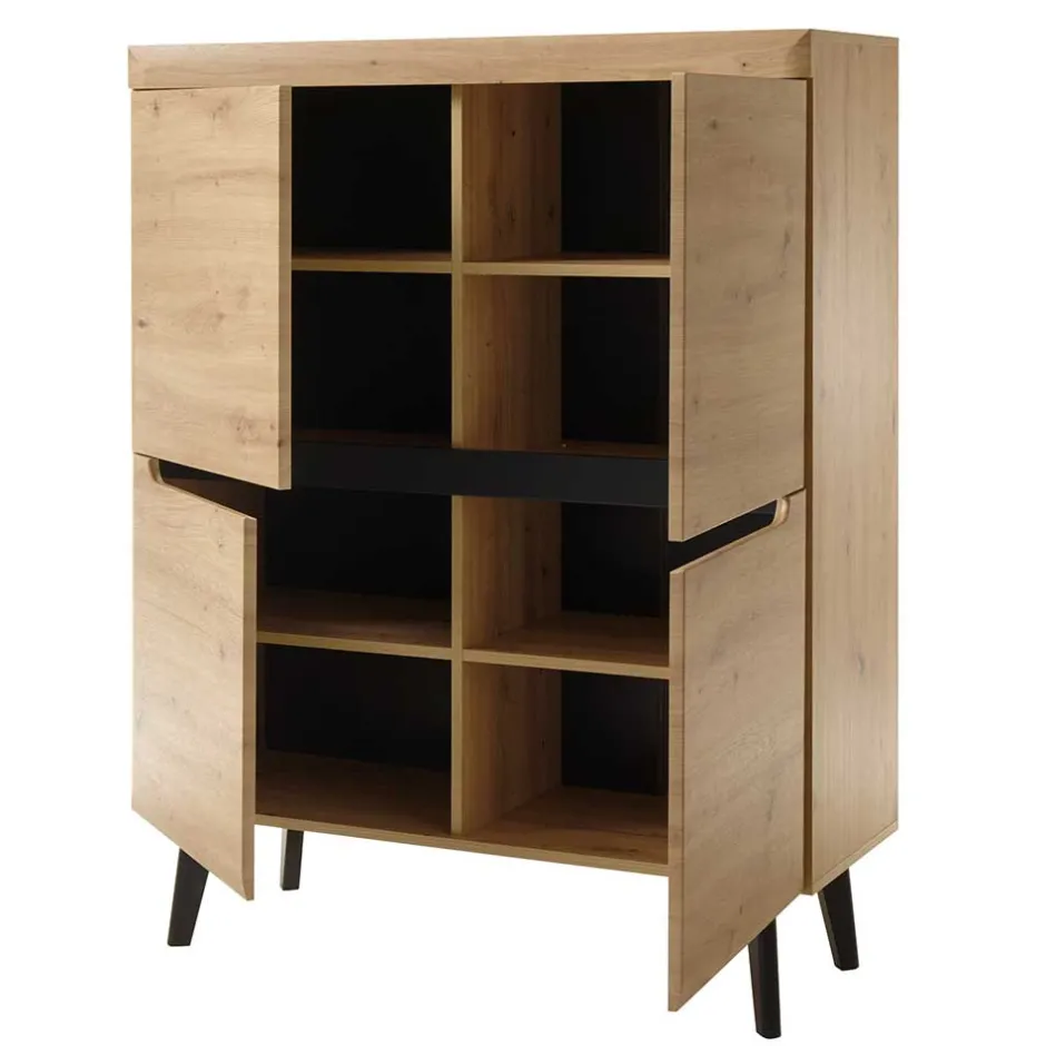 Pharao24 Highboard Tomya> Esszimmerkommoden|Wohnzimmerkommoden