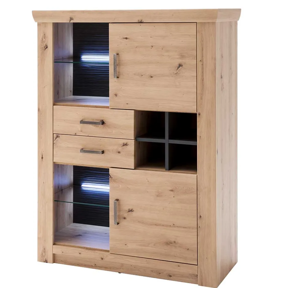 Pharao24 Highboard Tridovina> Esszimmerkommoden|Wohnzimmerkommoden