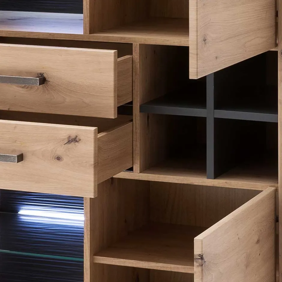 Pharao24 Highboard Tridovina> Esszimmerkommoden|Wohnzimmerkommoden