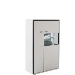 Pharao24 Highboard Ukai> Vitrinenschrank|Stauraumvitrinen