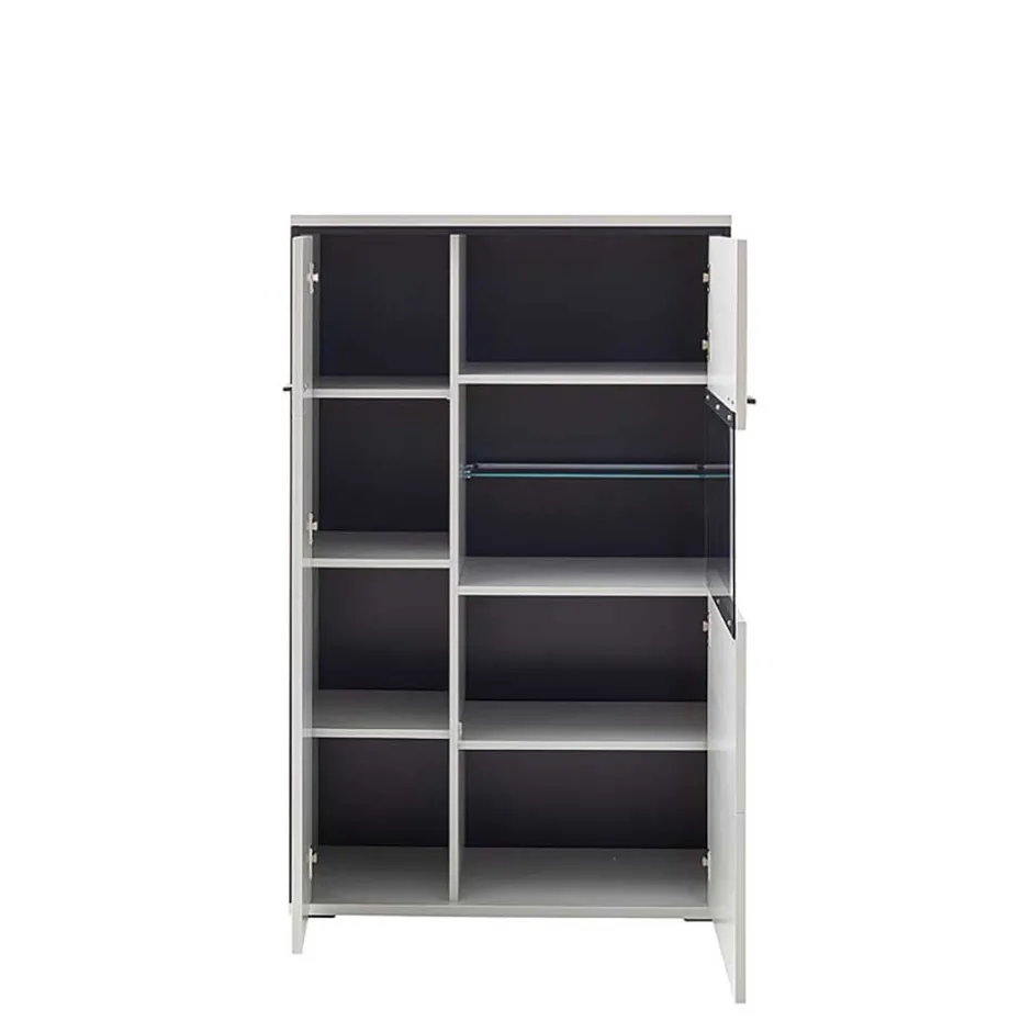 Pharao24 Highboard Ukai> Vitrinenschrank|Stauraumvitrinen
