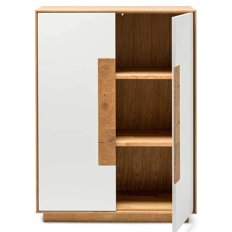 Pharao24 Highboard Varanna> Massivholzmöbel|Küchenkommode