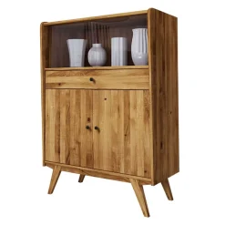 Pharao24 Highboard Vitrine Carilla> Vitrinenschrank|Stauraumvitrinen