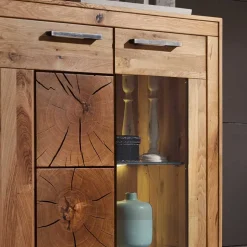 Esszimmerkommoden|Wohnzimmerkommoden*Pharao24 Highboard Vitrine Cranados