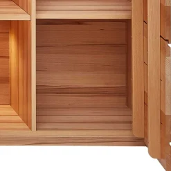 Wohnzimmervitrinen*Pharao24 Highboard Vitrine Dressed