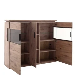 Wohnzimmerkommoden|Wohnzimmerschrank*Pharao24 Highboard Vitrine Irysma