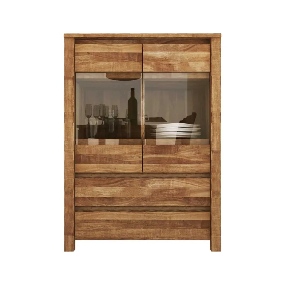 Pharao24 Highboard Vitrine Rameira> Esszimmerkommoden|Esszimmerschränke