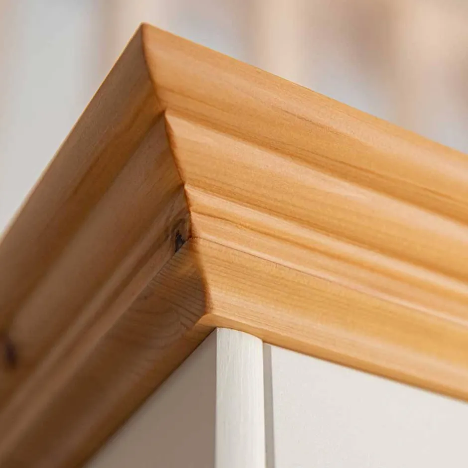 Pharao24 Highboard Vitrine Renero> Küchenkommode|Esszimmerkommoden