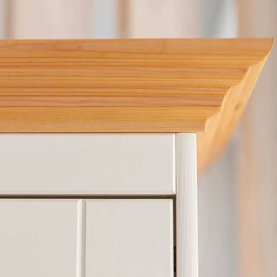 Pharao24 Highboard Vitrine Renero> Küchenkommode|Esszimmerkommoden