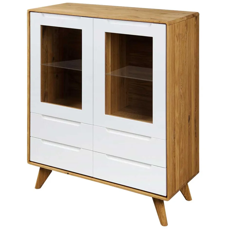Pharao24 Highboard Vitrine Triancova> Flurkommoden|Stauraumvitrinen