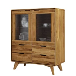 Pharao24 Highboard Vitrine Vinial> Esszimmerschränke|Stauraumvitrinen