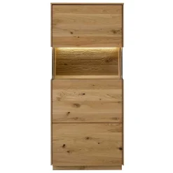 Pharao24 Highboard Wildeiche Klever> Wohnzimmerschrank|Stauraumvitrinen