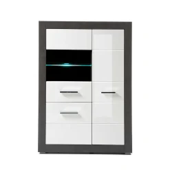Vitrinenschrank|Stauraumvitrinen*Pharao24 Highbord Jains