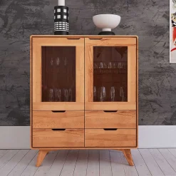 Esszimmerschränke|Stauraumvitrinen*Pharao24 Highbord Stenov