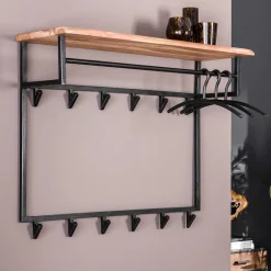 Wandgarderoben|Massivholz Garderoben*Pharao24 Hängegarderobe Elhera