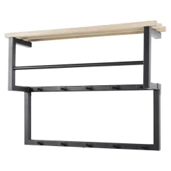 Pharao24 Hängegarderobe Ovidio> Wandgarderoben|Massivholz Garderoben