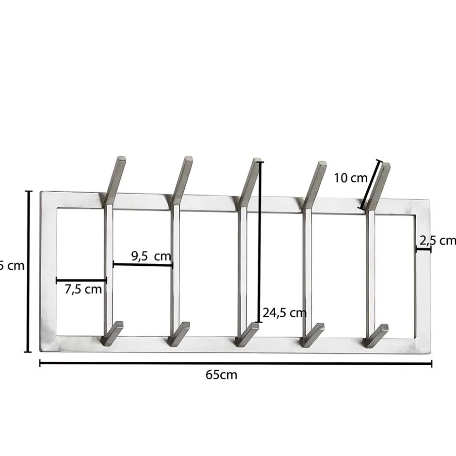 Wandgarderoben|Garderobenleisten*Pharao24 Hängegarderobe Ulcaro