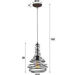 Pharao24 Hängelampe Learys><noscript><img width=