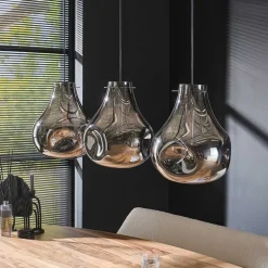 Pharao24 Hängeleuchte aus Glas Yarisis> Lampen Und Leuchten