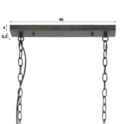 Lampen Und Leuchten*Pharao24 Hängeleuchte Caranis