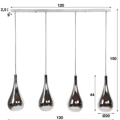 Lampen Und Leuchten*Pharao24 Hängeleuchte Marina