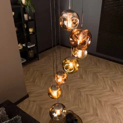 Pharao24 Hängeleuchte Treppenhaus Futura><noscript><img width=