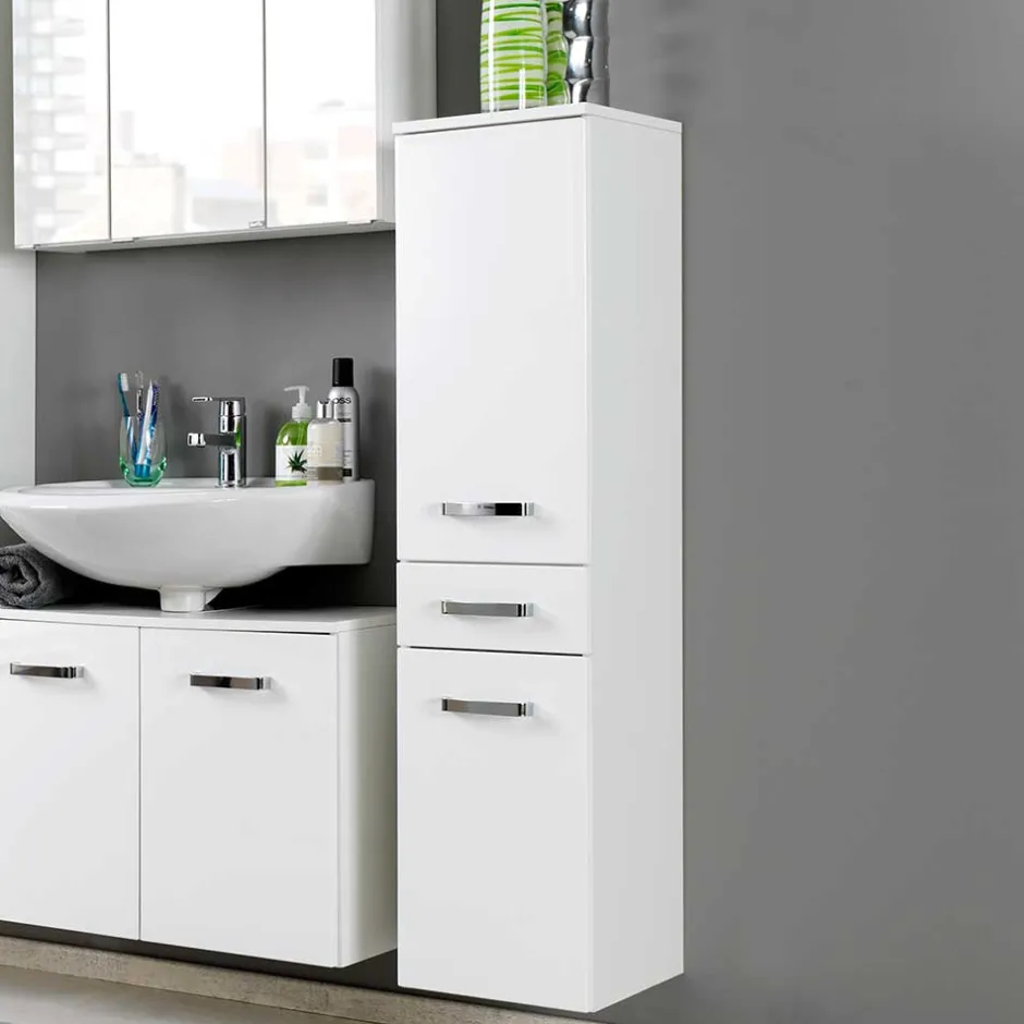 Pharao24 Hängender Hochschrank Nileon> Bad Hochschränke|Badezimmerschränke