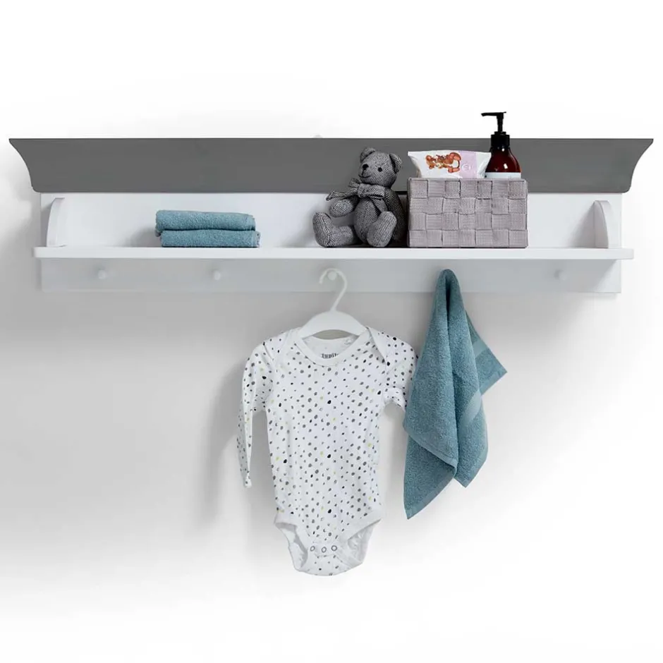 Pharao24 Hängeregal Boulogne>Kinder Massivholzregale|Wandregale