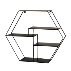 Pharao24 Hängeregal Metall Blue> Hängeregale|Wandregale