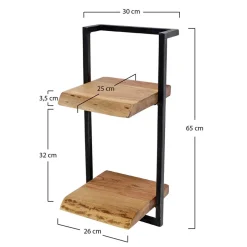 Wohnzimmerregale|Massivholzregale*Pharao24 Hängeregal Vichada