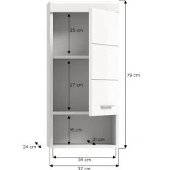 Pharao24 Hängeschrank Bad Bird><noscript><img width=