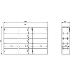 Pharao24 Hängeschrank Doinas><noscript><img width=