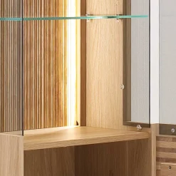 Vitrinenschrank|Wohnzimmervitrinen*Pharao24 Hängevitrine Wupnia