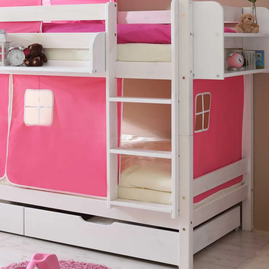 Etagenbetten|Kinderbetten*Pharao24 Hochbettgestell Rovakis