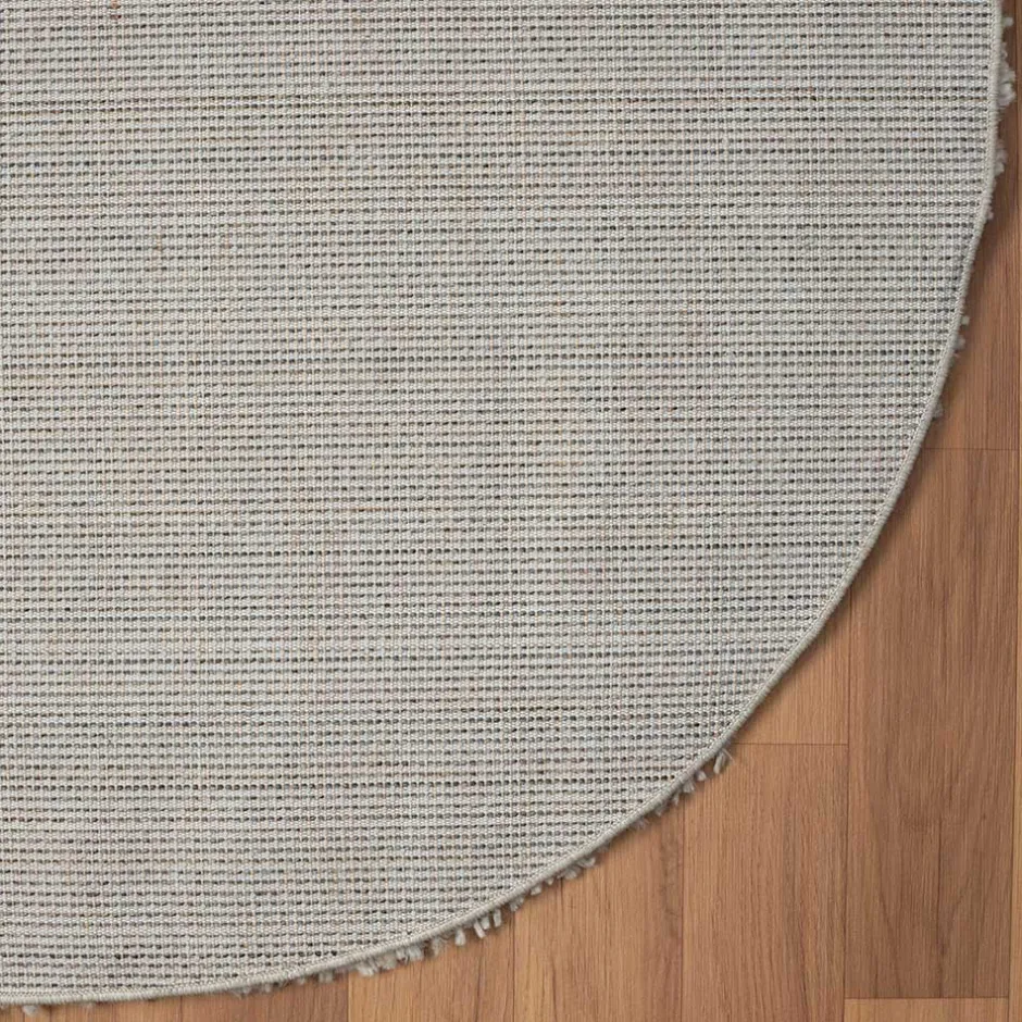 Teppiche*Pharao24 Hochflor Teppich Beige Rondma