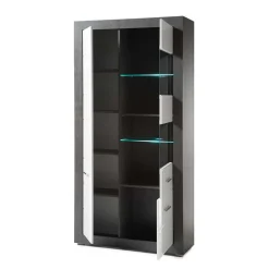 Wohnwand 350 Cm|Moderne Wohnwände*Pharao24 Hochglanz Anbauwand Jains