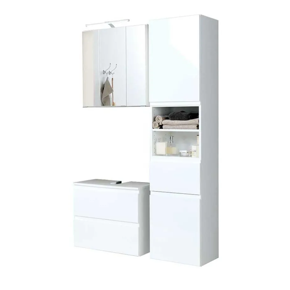 Pharao24 Hochglanz Badmöbel Lectrio> Badmöbel Sets