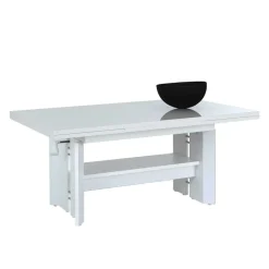 Ausziehtische*Pharao24 Hochglanz Couchtisch Tesalon