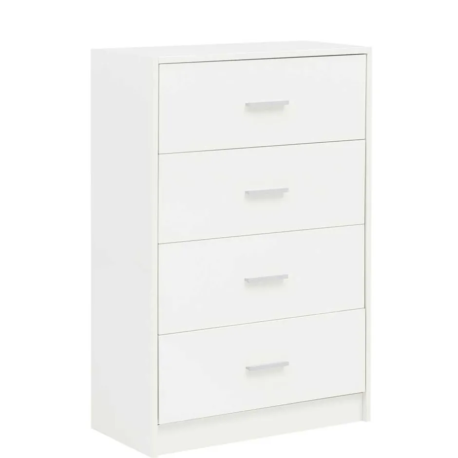 Pharao24 Hochglanz Schubkastenkommode Salverna> Flurkommoden|Schlafzimmerkommoden