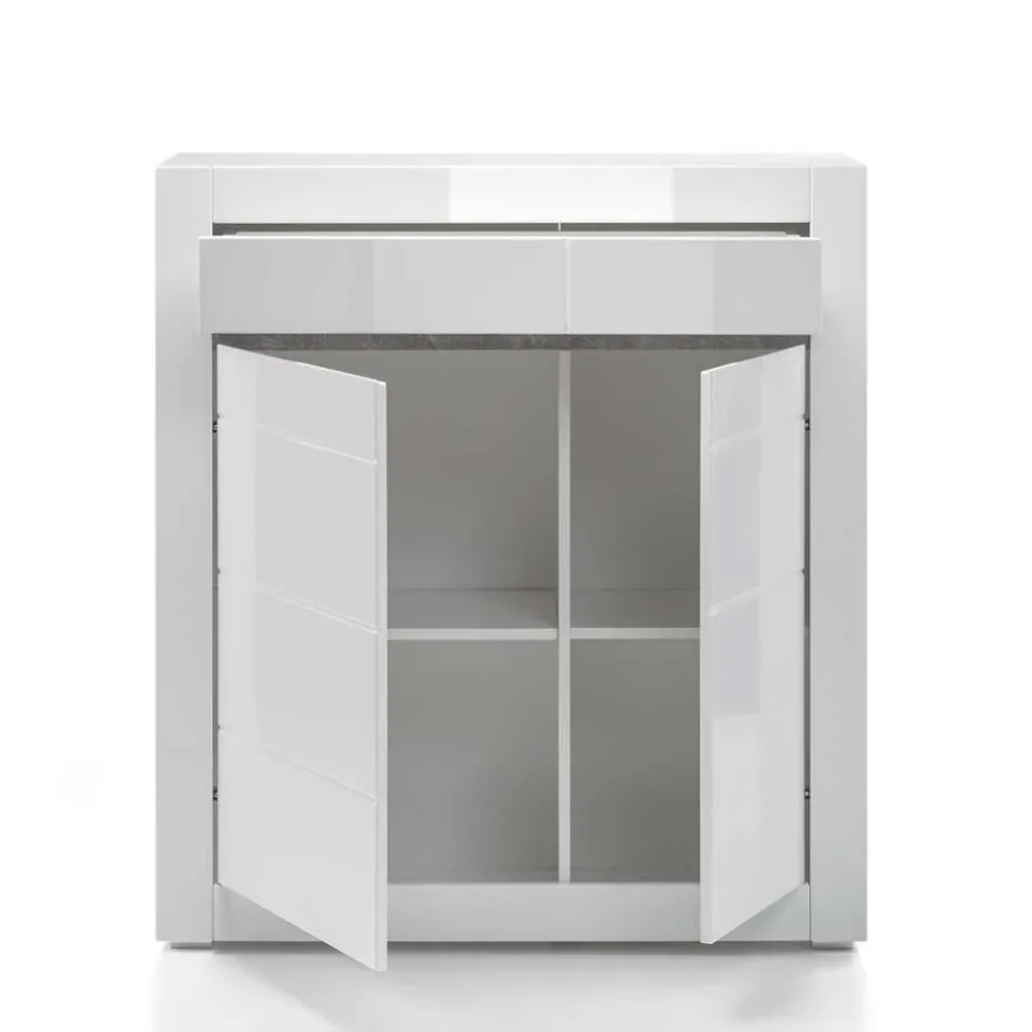 Moderne Wohnwände|Wohnwand 350 Cm*Pharao24 Hochglanz Wohnwand Novinza