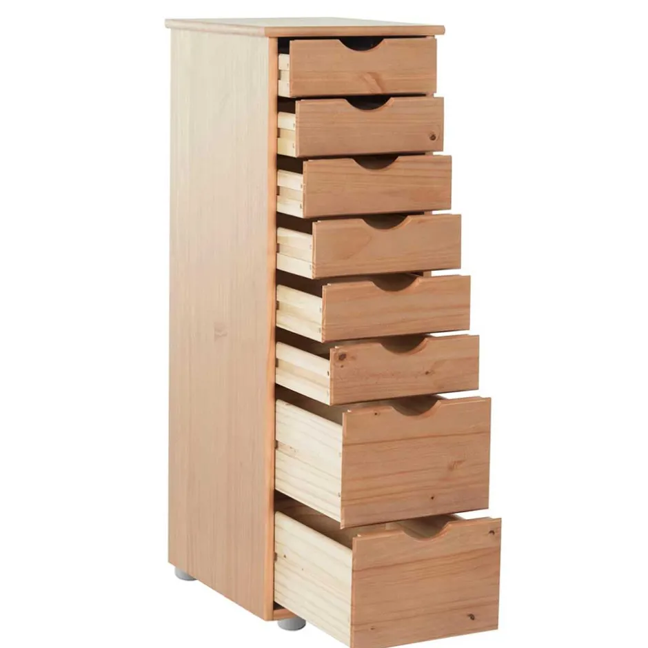 Massivholz Kommoden|Hochkommoden*Pharao24 Hochkommode Andiano