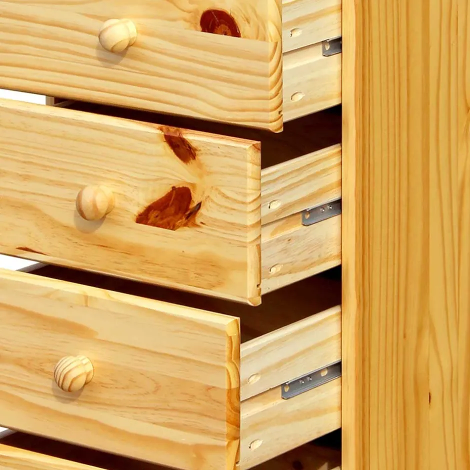 Pharao24 Hochkommode Jurentian> Massivholz Kommoden|Hochkommoden