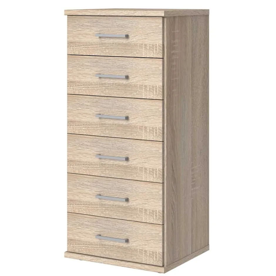 Pharao24 Hochkommode mit Schubladen Estella> Hochkommoden