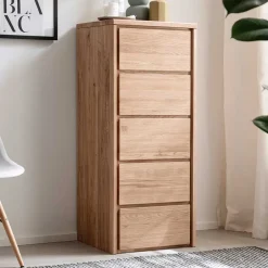 Massivholzmöbel|Massivholz Kommoden*Pharao24 Hochkommode Wonbra