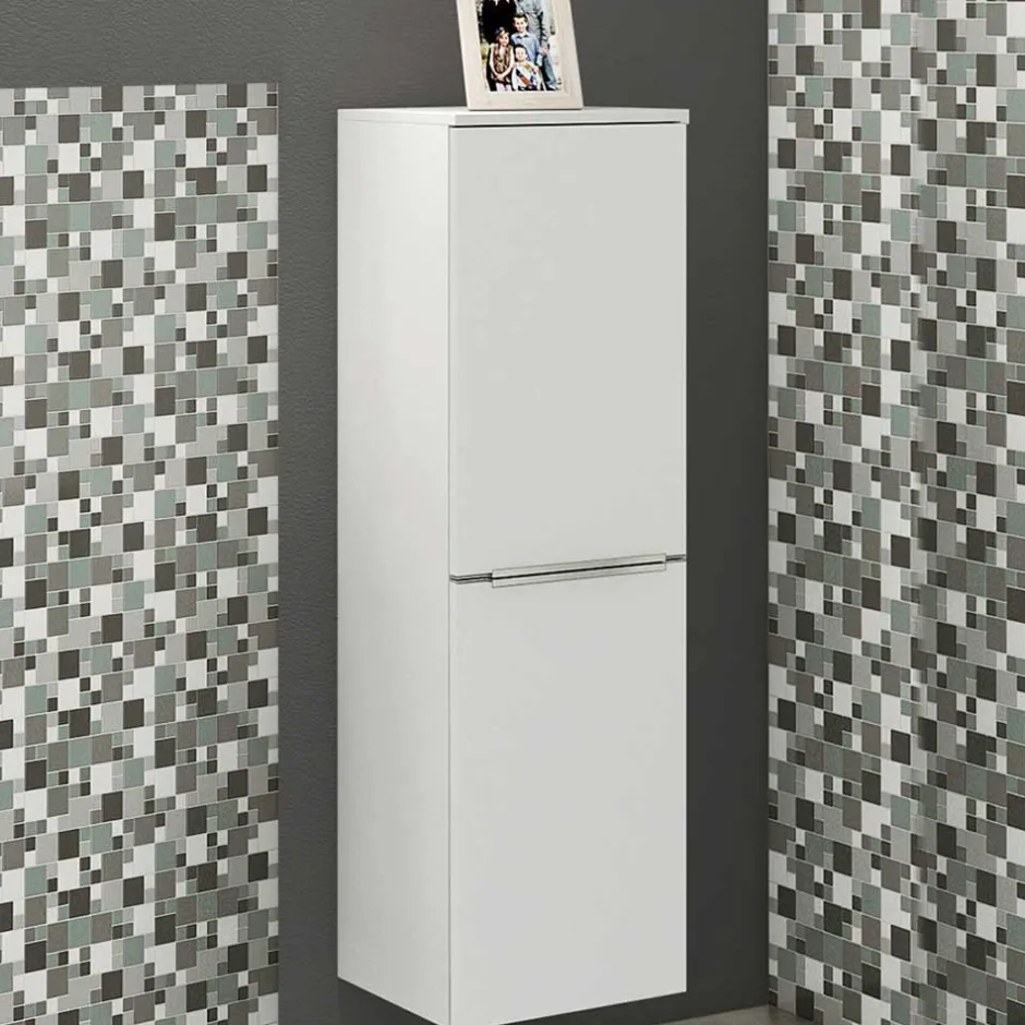 Badezimmerschränke|Bad Hochschränke*Pharao24 Hochschrank Folcora