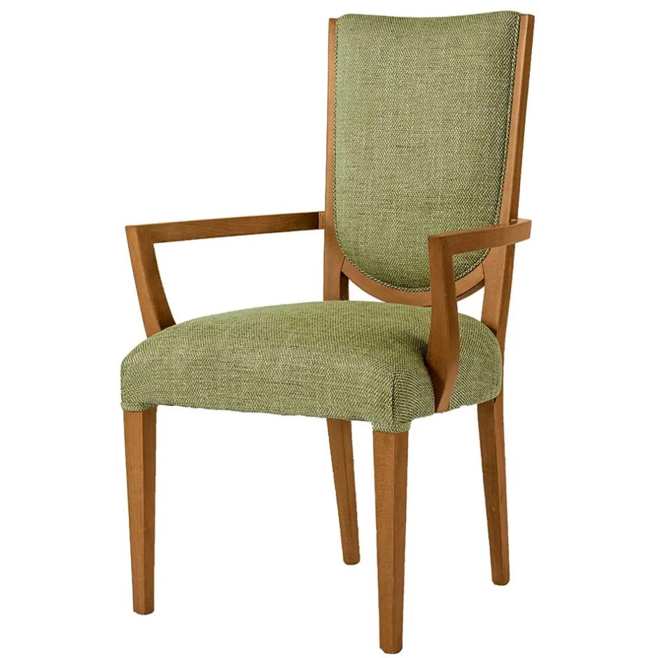 Pharao24 Hochwertiger Armlehnstuhl Kyperia> Armlehnstühle|Hochlehner