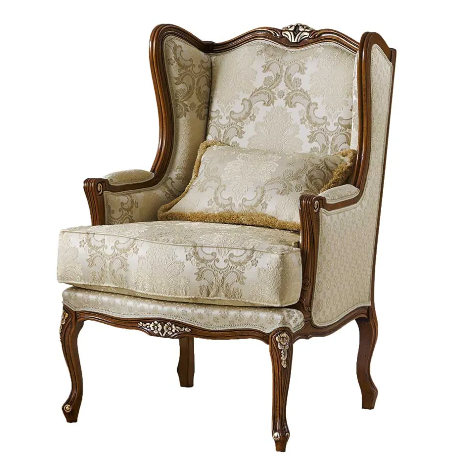 Pharao24 Hochwertiger Kaminsessel Easy> Polstermöbel|Wohnzimmer Sessel