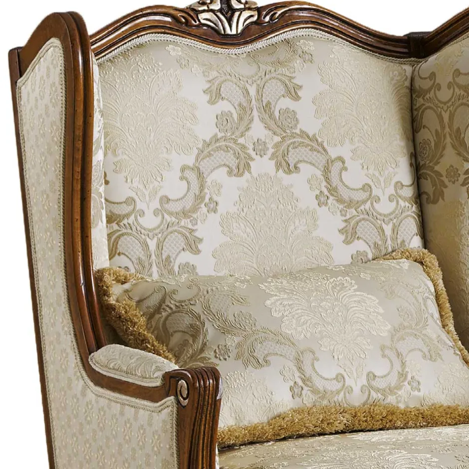 Pharao24 Hochwertiger Kaminsessel Easy> Polstermöbel|Wohnzimmer Sessel