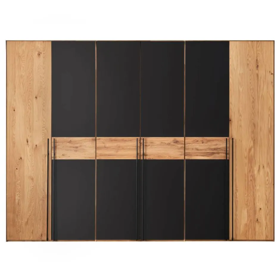 Massivholz Schränke|Kleiderschränke*Pharao24 Hochwertiger Kleiderschrank Scoddo