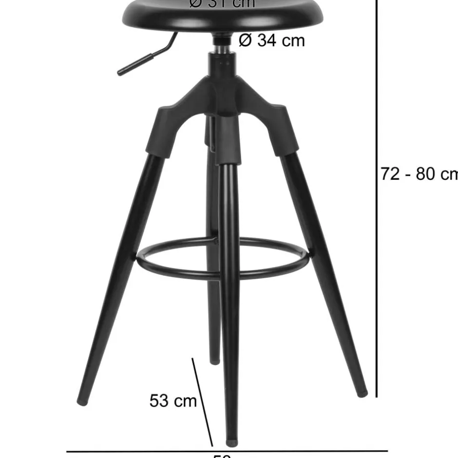 Pharao24 Hocker Calivias> Barmöbel|Barhocker